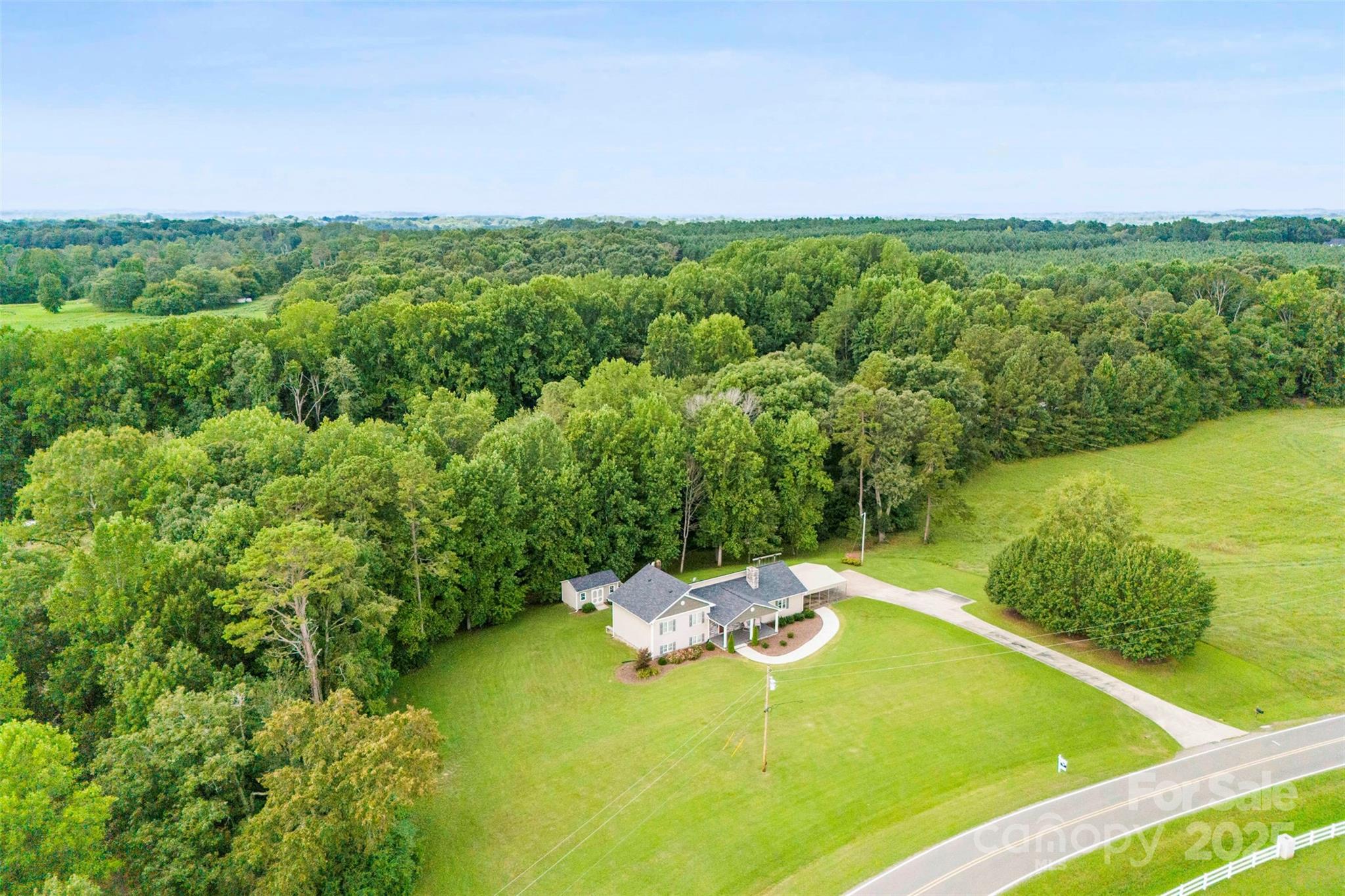 213 Press Sweezy Road Kings Mountain, NC 28086 - Photo 41 of 43 a view of a backyard