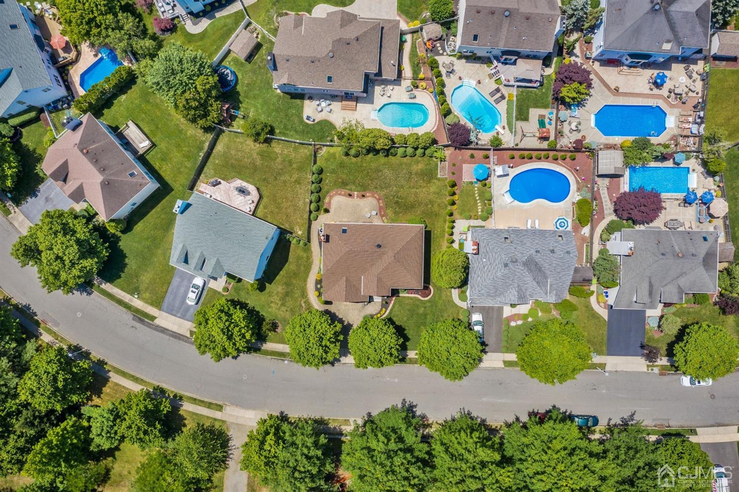 30 Brandywine Drive Old Bridge, NJ 07747 - Photo 26 of 39 an aerial view of residential houses with outdoor space and parking