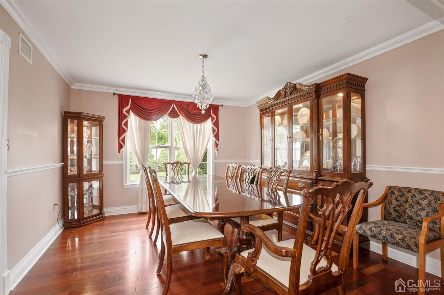 30 Brandywine Drive Old Bridge, NJ 07747 - Photo 7 of 39 a view of a dining room with furniture window and wooden floor
