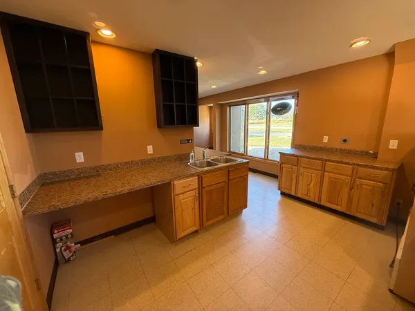 a view of wooden floor