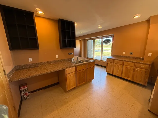 a view of wooden floor