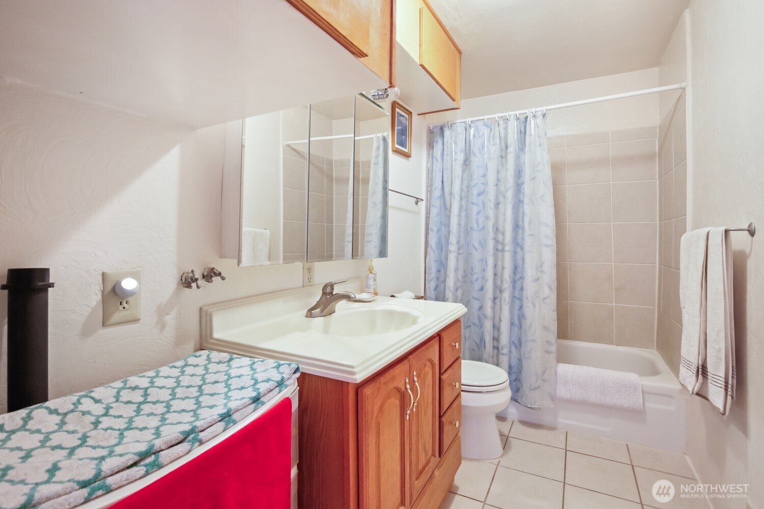 2670 Southeast Bielmeier Road Port Orchard, WA 98367 - Photo 12 of 39 a bathroom with a sink a toilet and shower