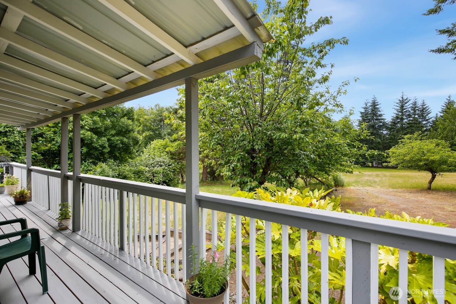 2670 Southeast Bielmeier Road Port Orchard, WA 98367 - Photo 28 of 39 a view of a balcony with wooden floor