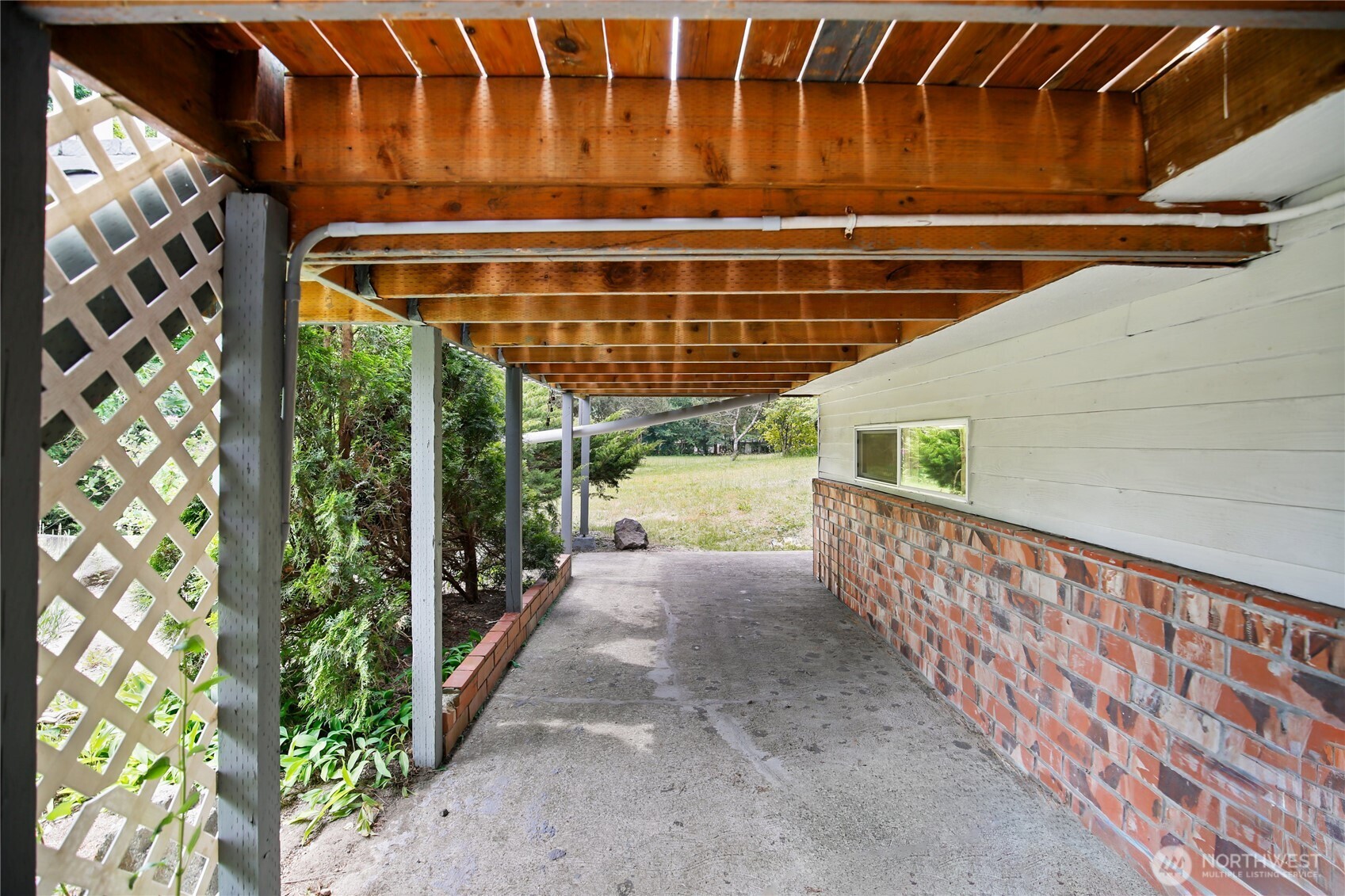 2670 Southeast Bielmeier Road Port Orchard, WA 98367 - Photo 32 of 39 a view of backyard with porch