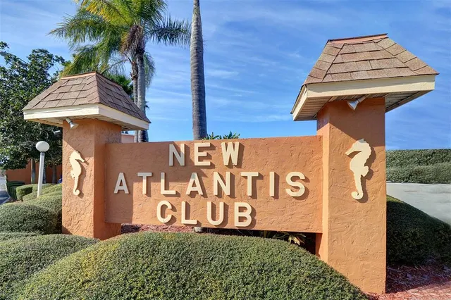 a sign that is on the side of building