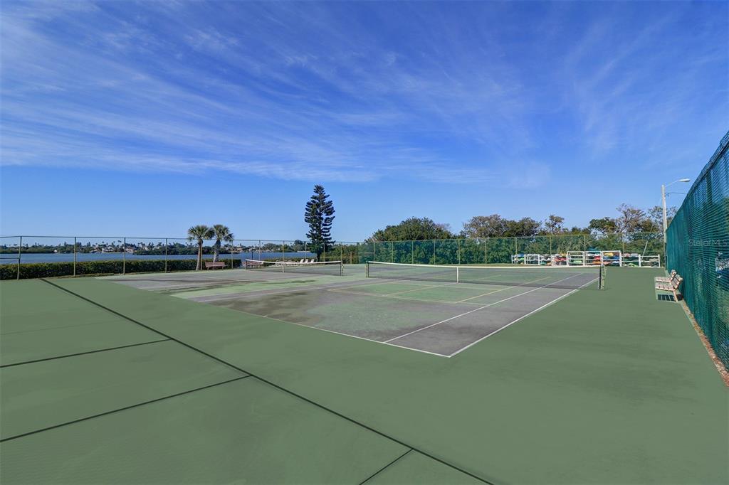 12760 Indian Rocks Road, Unit 1004 Largo, FL 33774 - Photo 35 of 45 a view of a tennis court