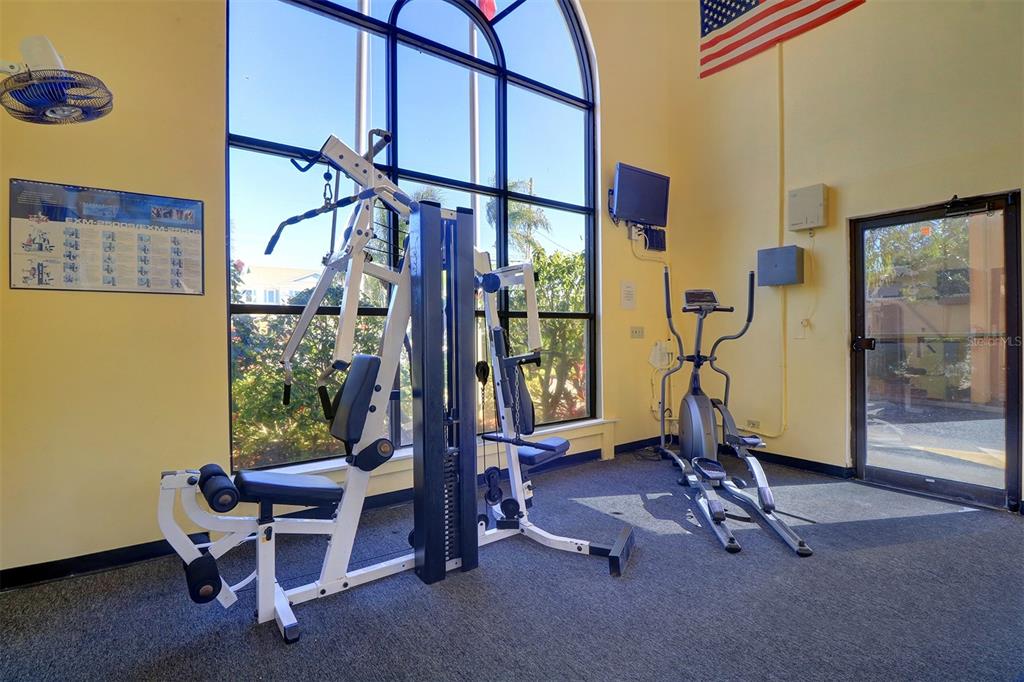 12760 Indian Rocks Road, Unit 1004 Largo, FL 33774 - Photo 38 of 45 a view of a room with gym equipment