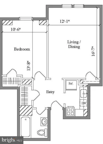 $1,875 | 2031 Locust Street, Unit 405, Philadelphia, PA 19103