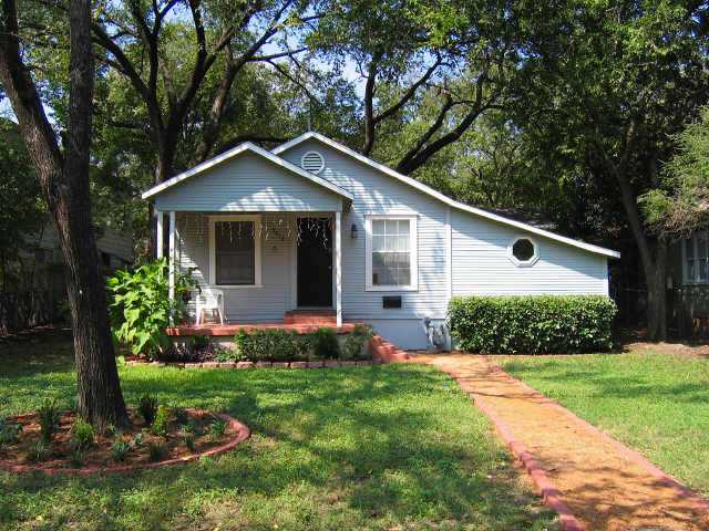 4612 Bennett Avenue Austin, TX 78751 - Photo 1 of 1 a view of a house with yard and plants