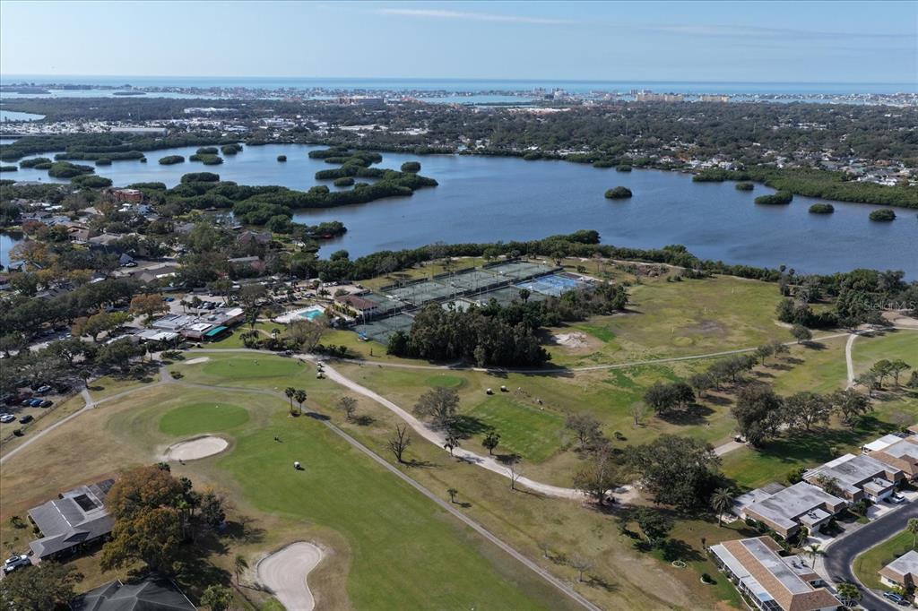 7133 Augusta Boulevard Seminole, FL 33777 - Photo 37 of 54 an aerial view of residential houses with outdoor space