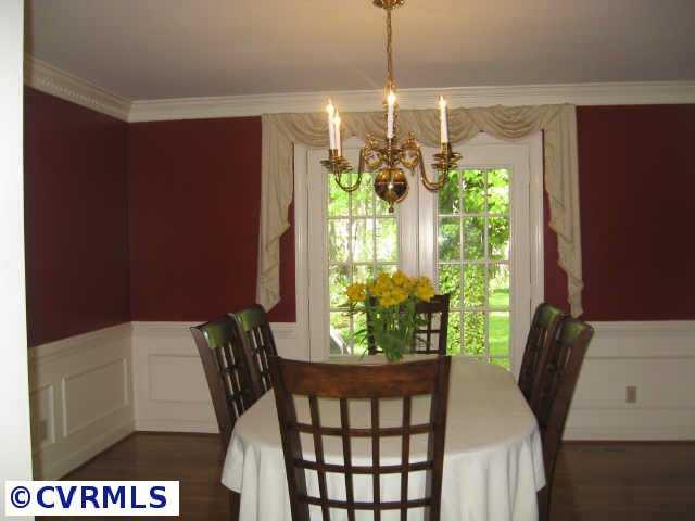 12820 Knightcross Road Midlothian, VA 23113 - Photo 7 of 10 Other - Formal Dining Room - note the french doors leading to the large brick patio
