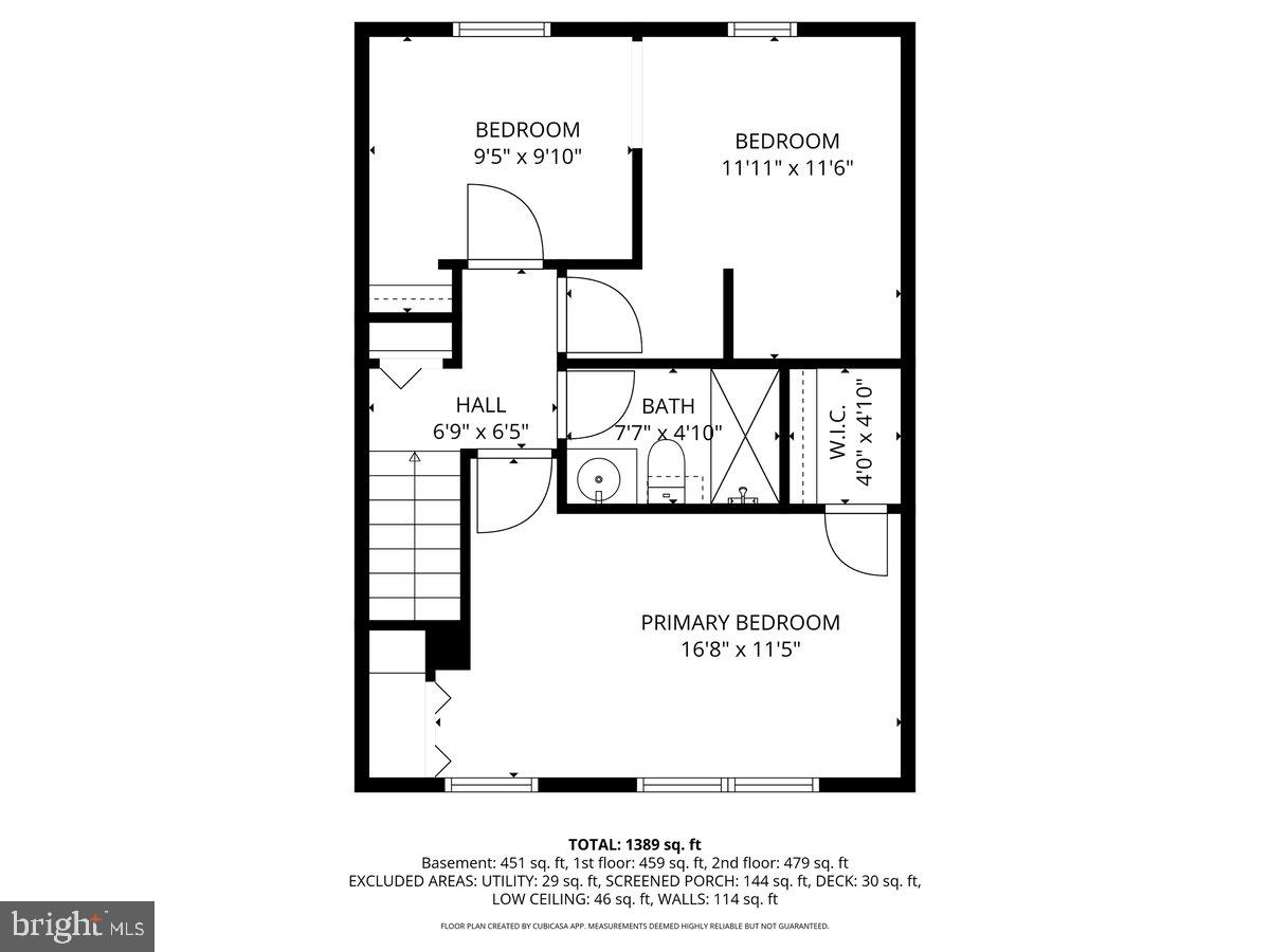 24224 Newbury Road Gaithersburg, MD 20882 - Photo 61 of 63 Upper Level Floorplan