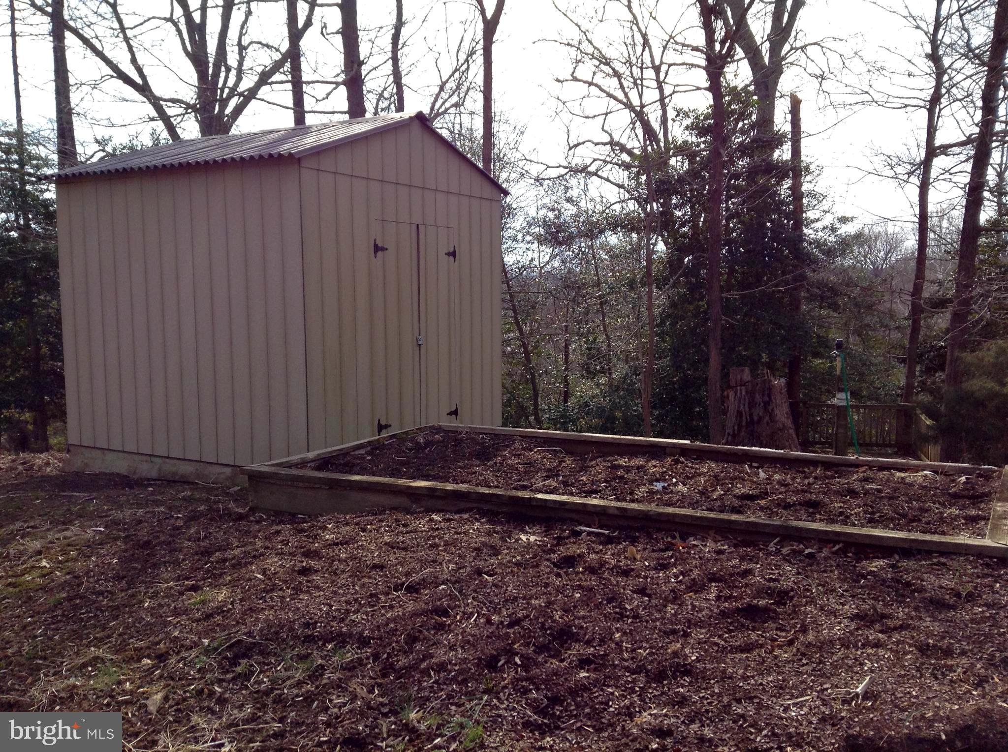 8441 Ridge View Road Lusby, MD 20657 - Photo 19 of 20 Nice shed& raised garden ready for spring planting