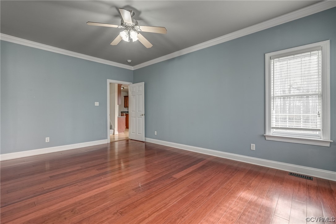 13220 2nd Branch Road Chesterfield, VA 23838 - Photo 24 of 50 a view of an empty room with window and wooden floor