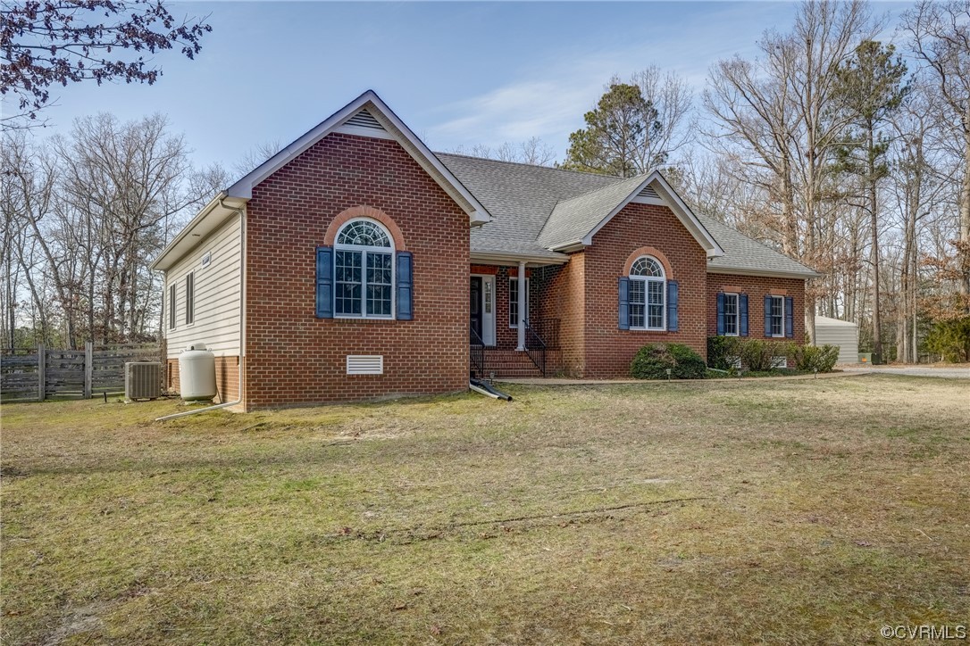 13220 2nd Branch Road Chesterfield, VA 23838 - Photo 3 of 50 a front of a house with a yard