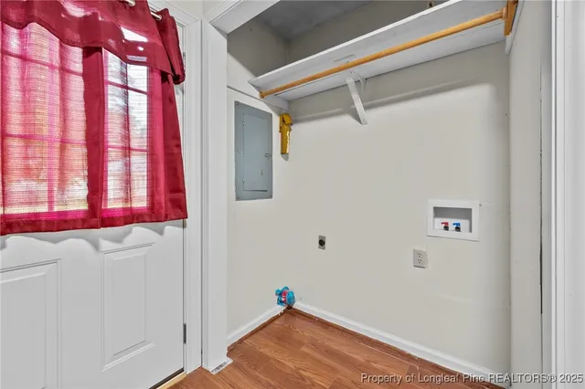 a room with a bed and a window