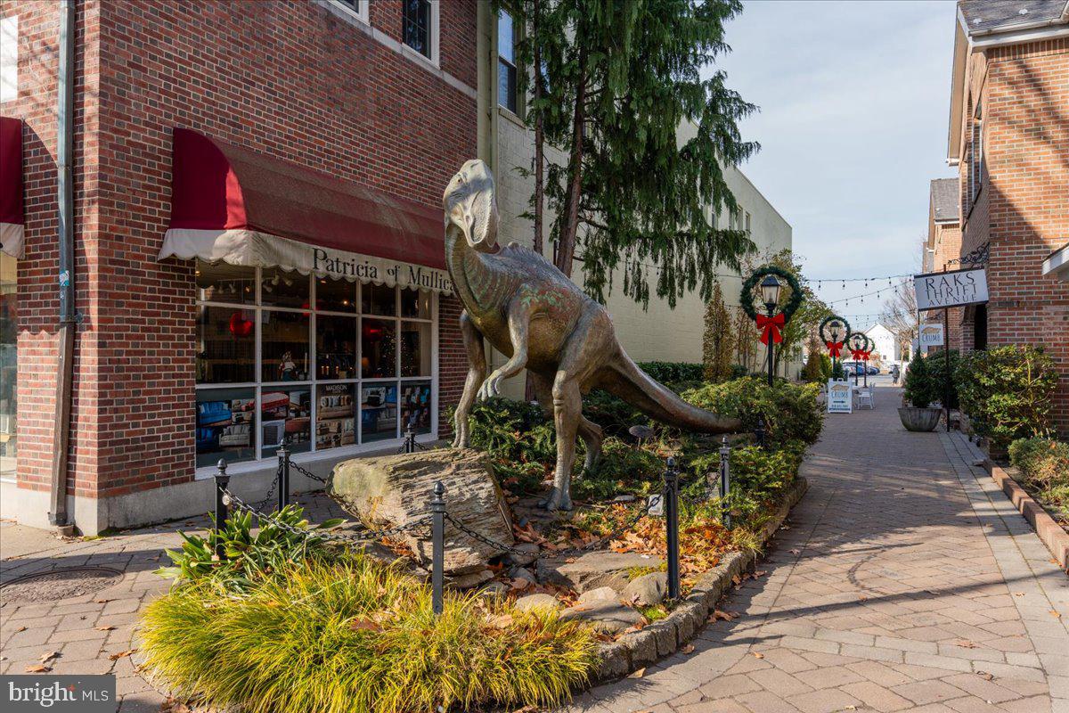 406 Kings Highway East Haddonfield, NJ 08033 - Photo 34 of 41 Statue of the Hadrosaurus “Haddy” Foulkii