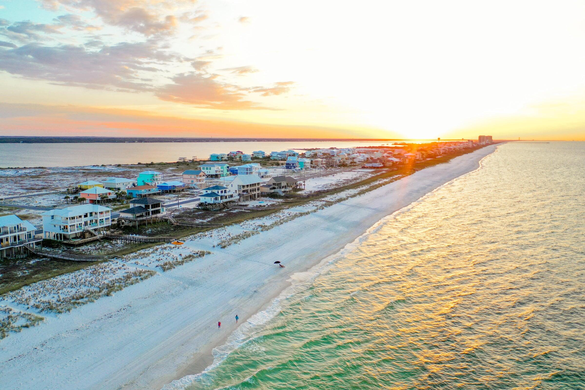 1907 Blankenship Road Navarre, FL 32566 - Photo 32 of 32 an aerial view of beach and ocean