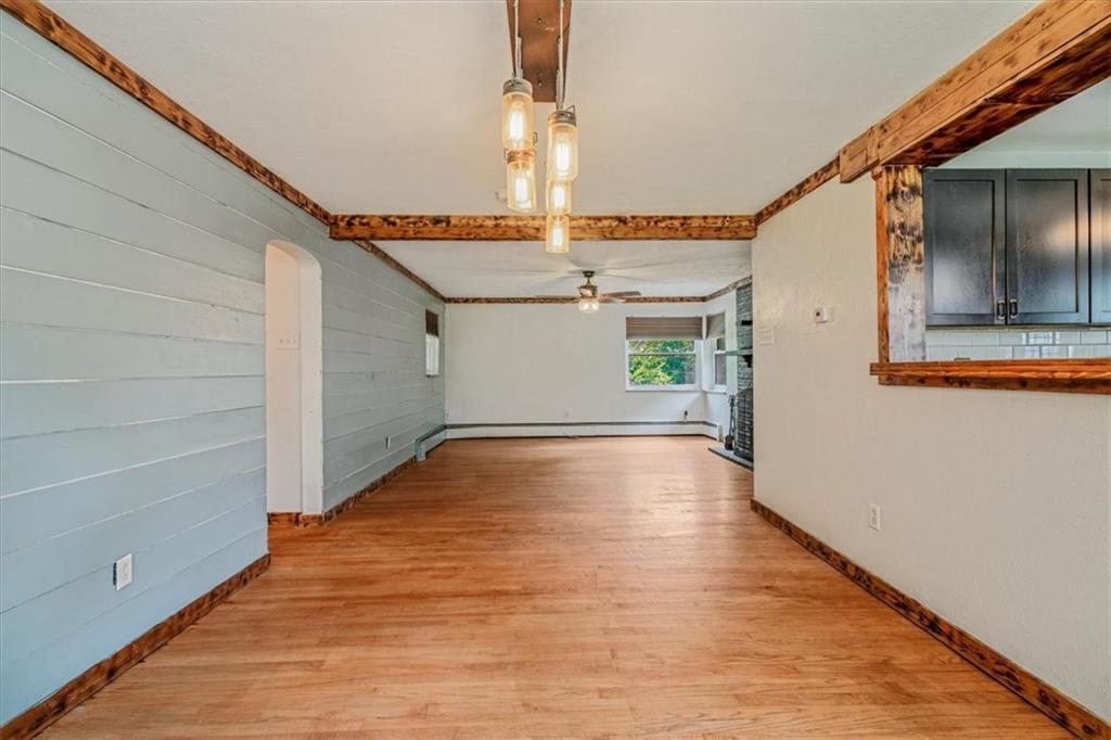 104 Linden Road Canonsburg, PA 15317 - Photo 11 of 48 a view of a hallway with wooden floor and staircase