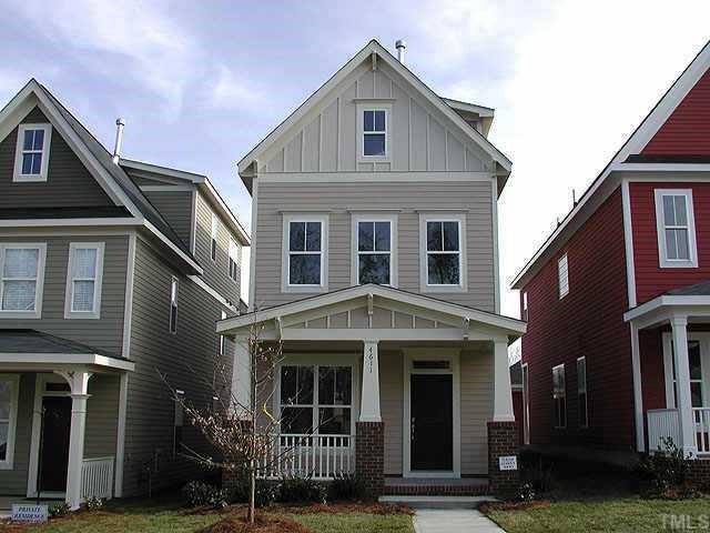 4611 All Points View Way Raleigh, NC 27614 - Photo 1 of 1 a view of a white house with large windows and a yard
