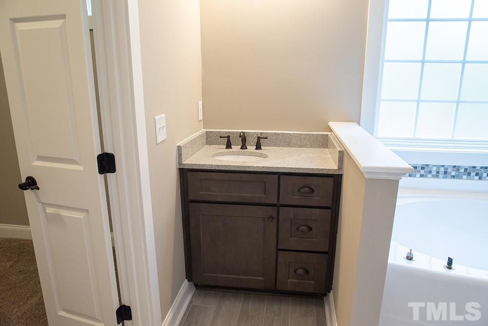 1426 Bowmantown Road Roxboro, NC 27574 - Photo 18 of 28 a bathroom with a sink and a mirror