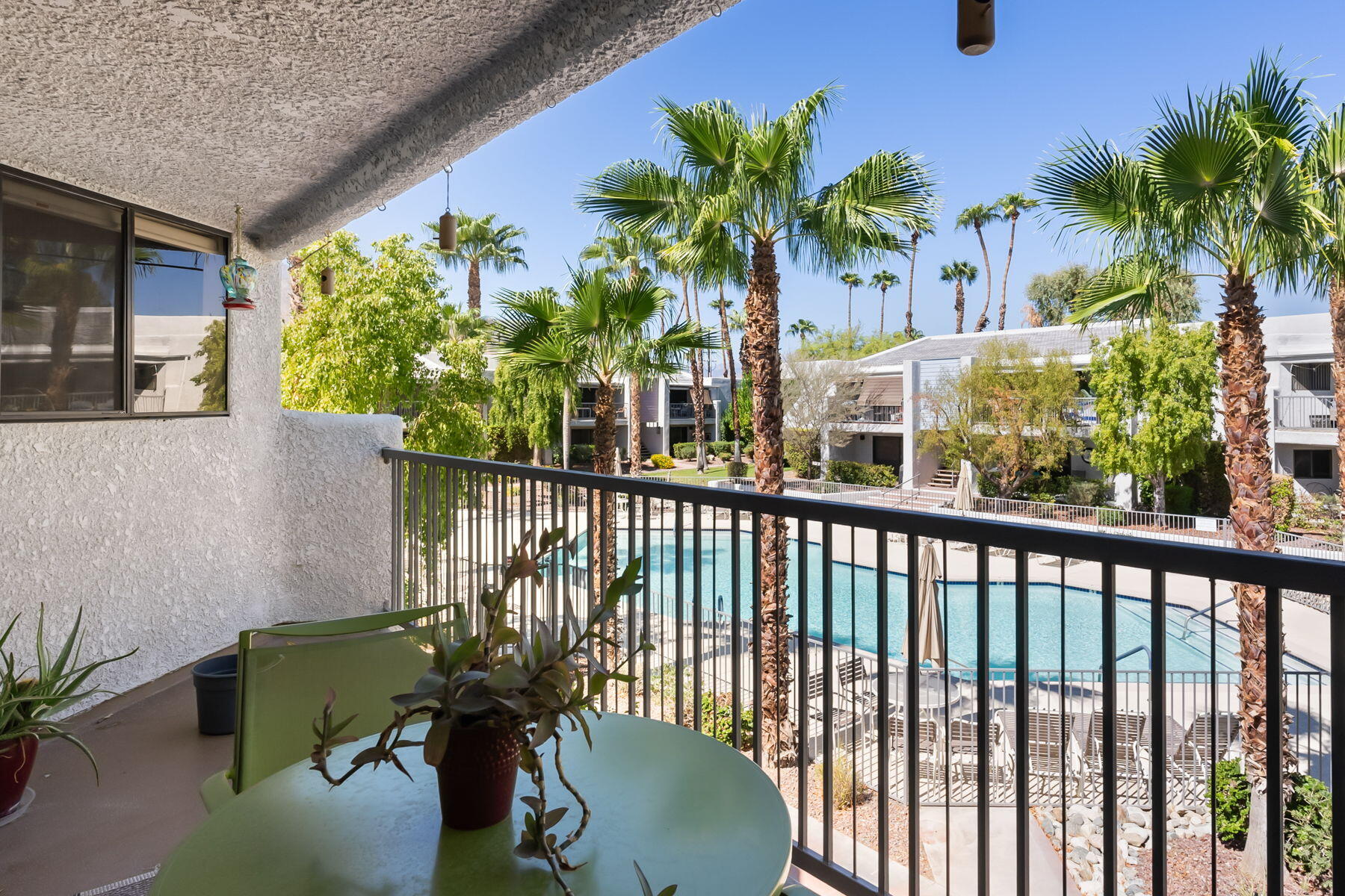 3155 Ramon Road, Unit 808 Palm Springs, CA 92264 - Photo 3 of 37 a view of balcony with furniture