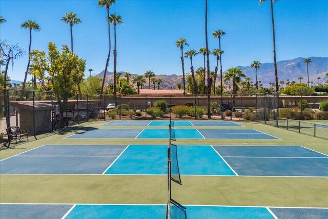 3155 Ramon Road, Unit 808 Palm Springs, CA 92264 - Photo 36 of 37 a view of a tennis court