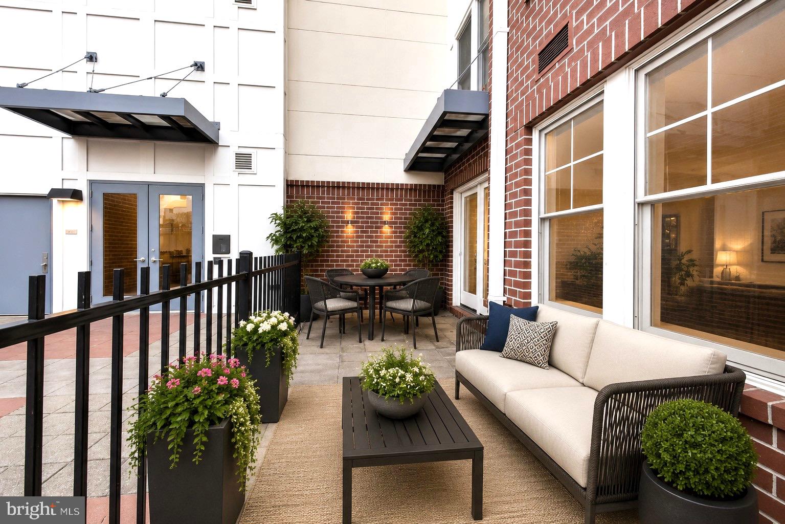 1418 North Rhodes Street, Unit B120 Arlington, VA 22209 - Photo 1 of 23 PRIVATE TERRACE GREAT FOR ENTERTAINING.
