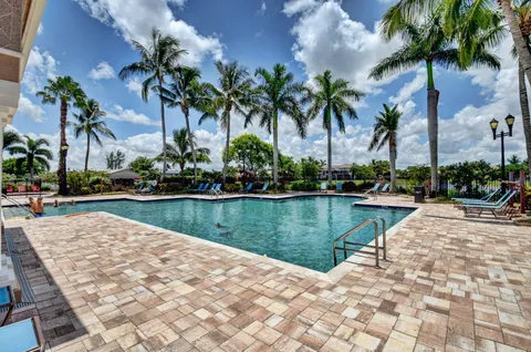 a view of swimming pool and lake view