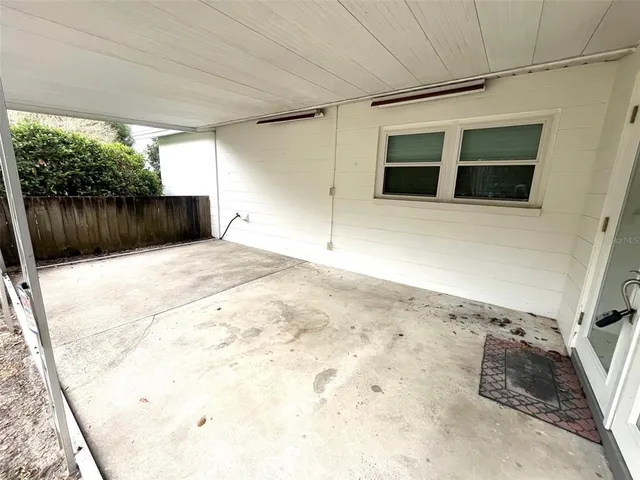 a view of a backyard of a house