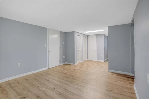 a view of empty room