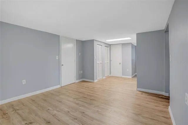 a view of empty room