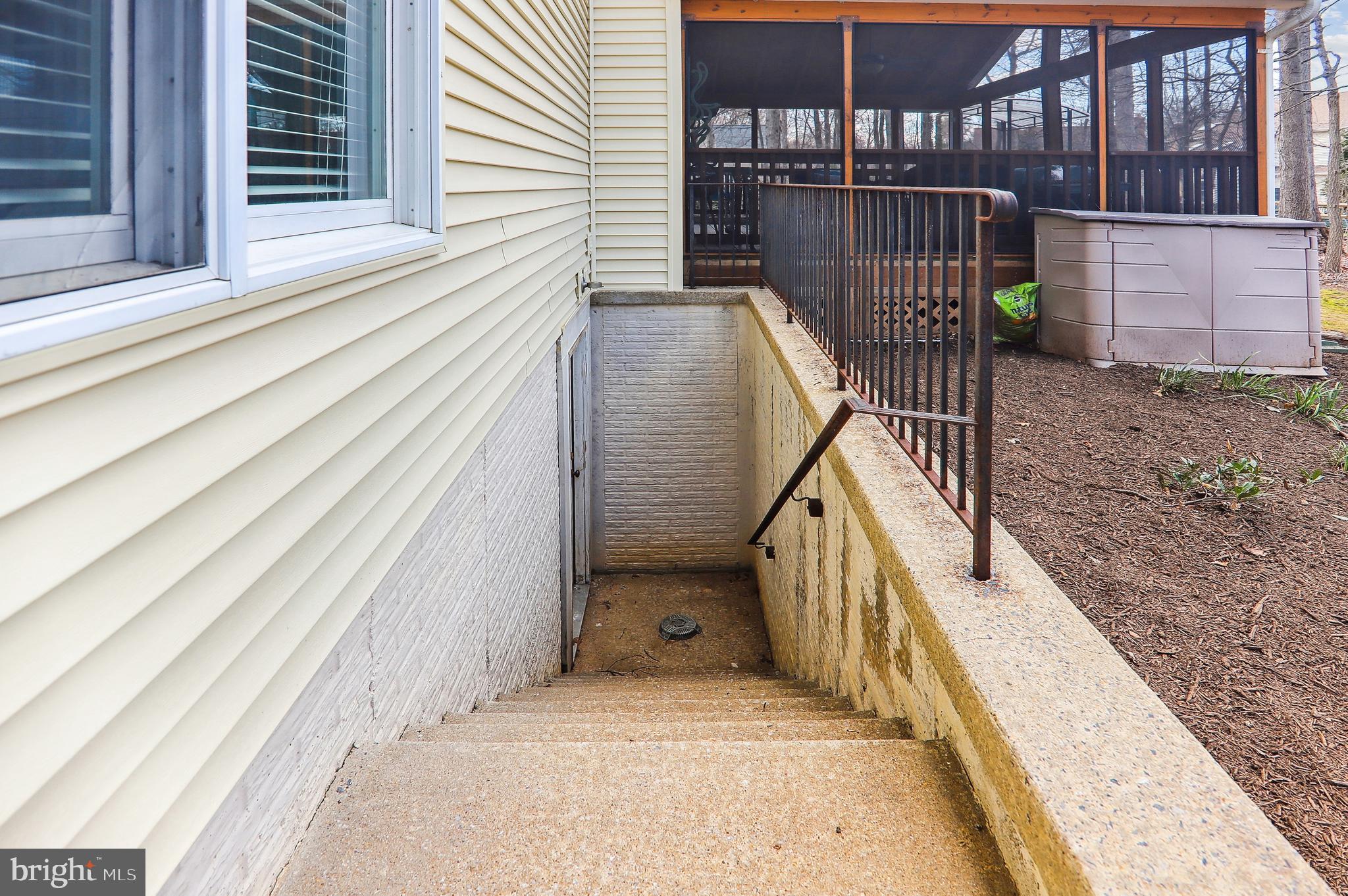 8001 Boulder Ridge Way Gaithersburg, MD 20882 - Photo 73 of 89 Stairs leads to the lower level