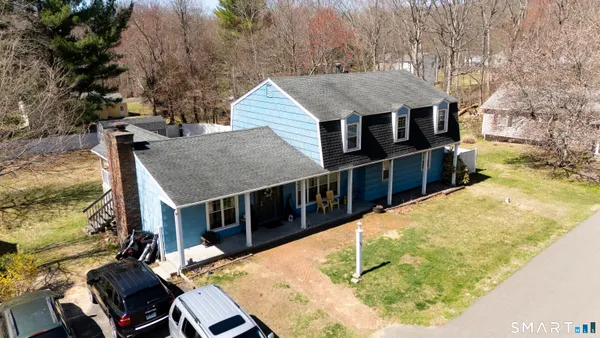 front view of house with a yard
