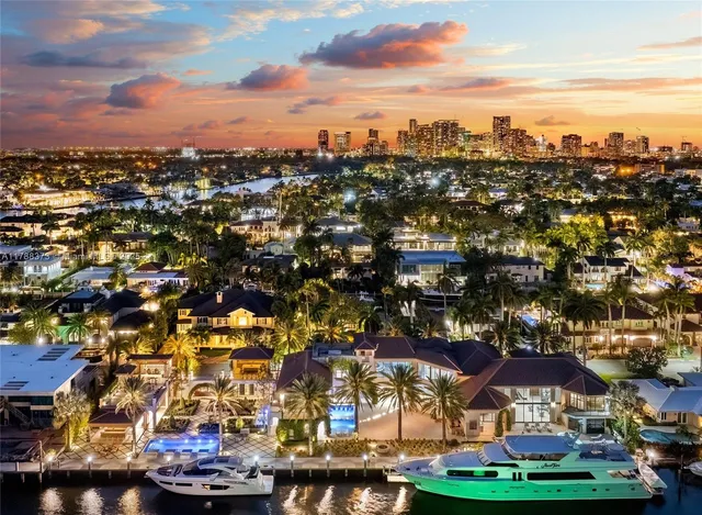 a city view with patio