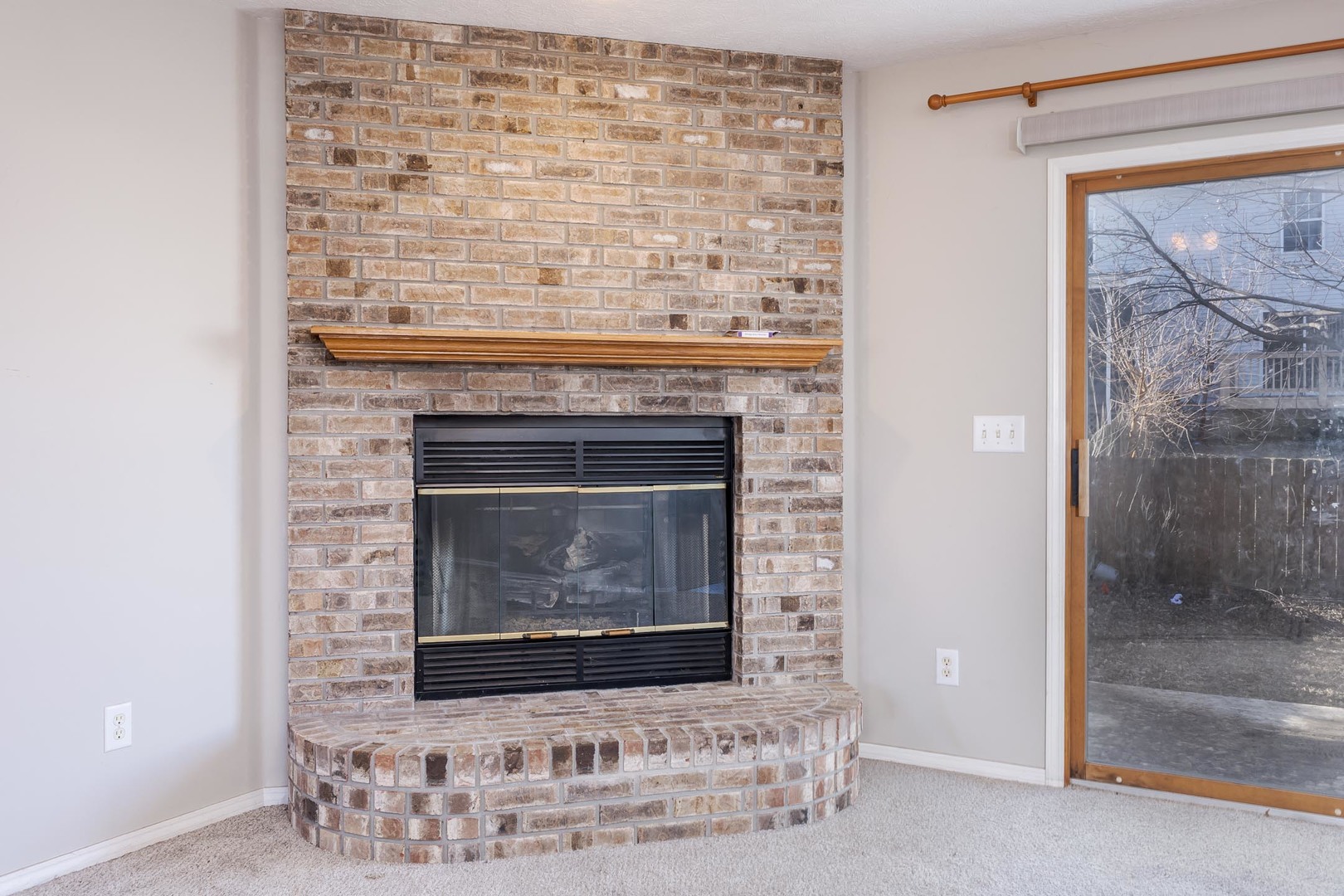 1321 Beacon Hill Court Normal, IL 61761 - Photo 5 of 45 a stone house with a fireplace
