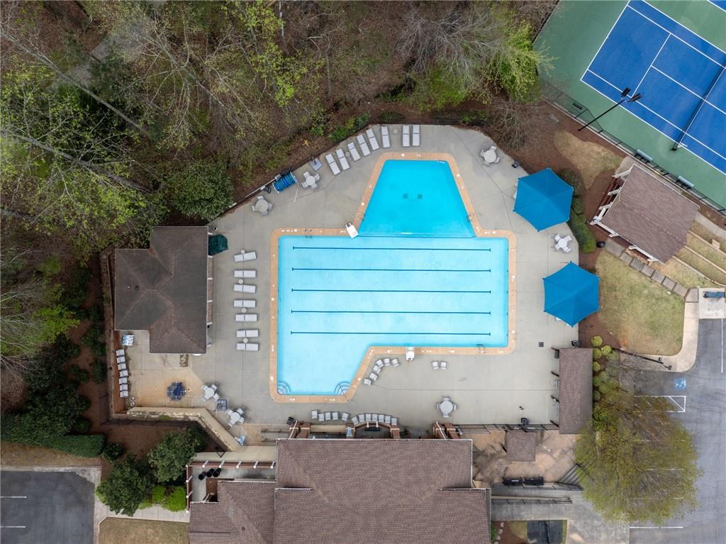 5335 Cottage Farm Road Johns Creek, GA 30022 - Photo 45 of 60 an aerial view of a house