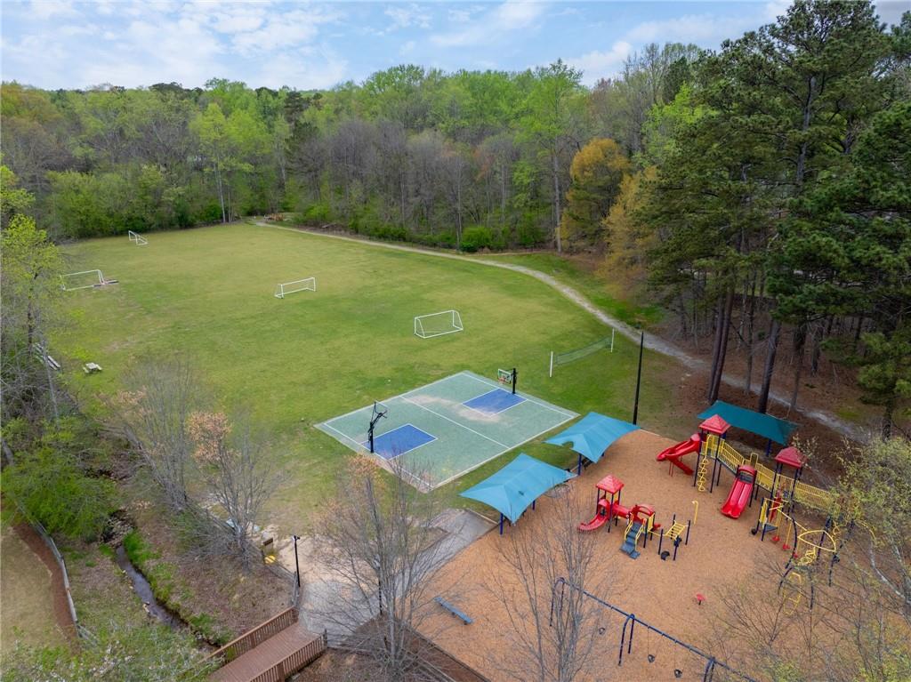 5335 Cottage Farm Road Johns Creek, GA 30022 - Photo 48 of 60 a view of an outdoor space and a yard