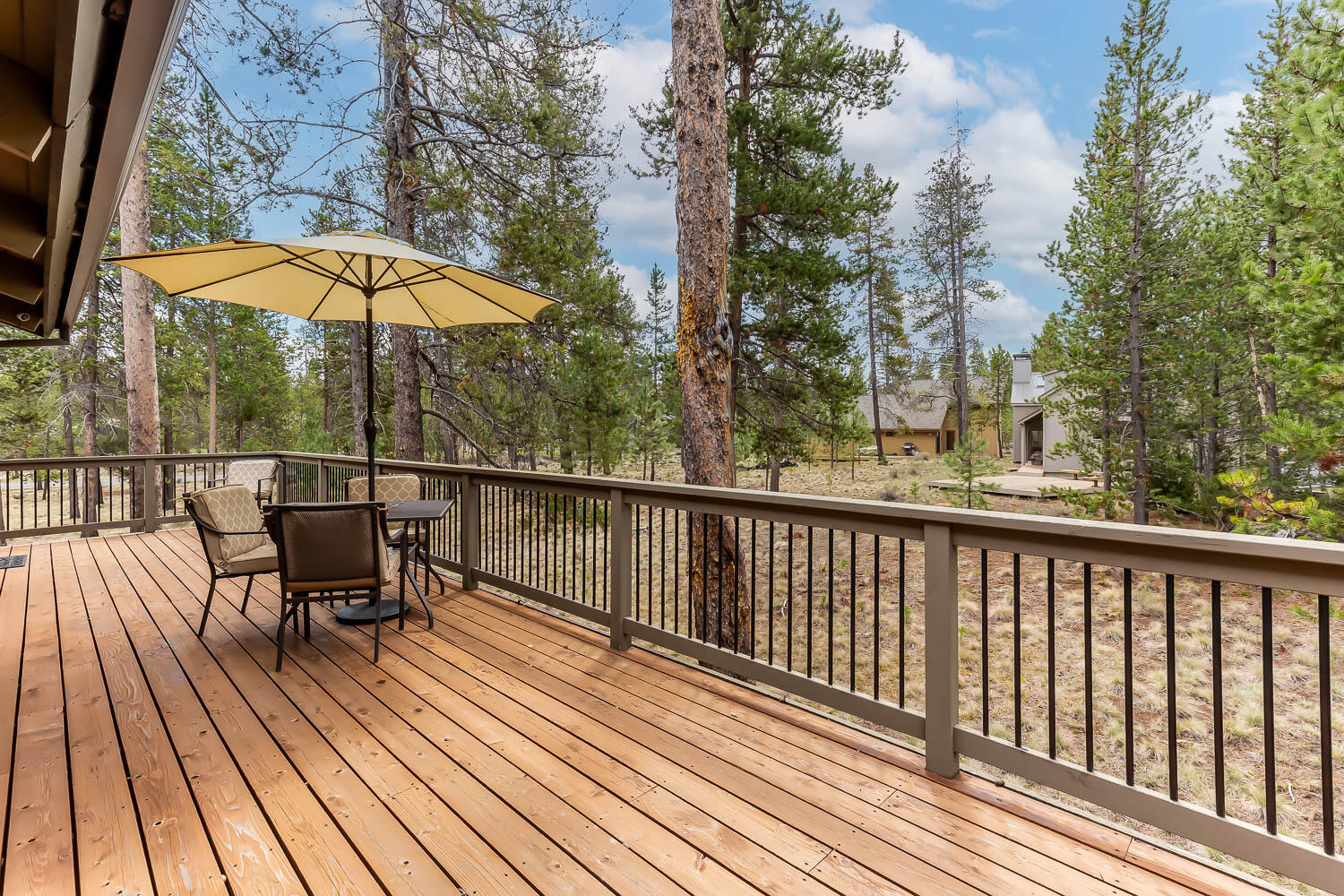 57781 Blue Goose Lane, Unit 4 Sunriver, OR 97707 - Photo 13 of 36 Back Deck View
