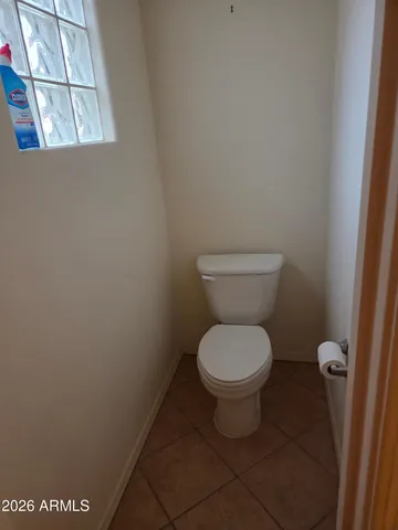 a bathroom with a toilet