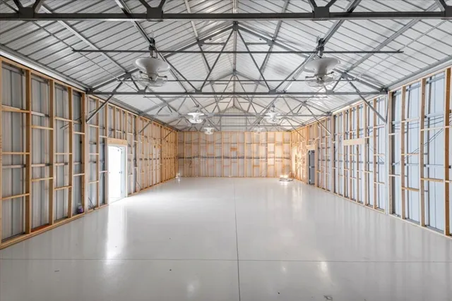 a view of a terrace with chairs