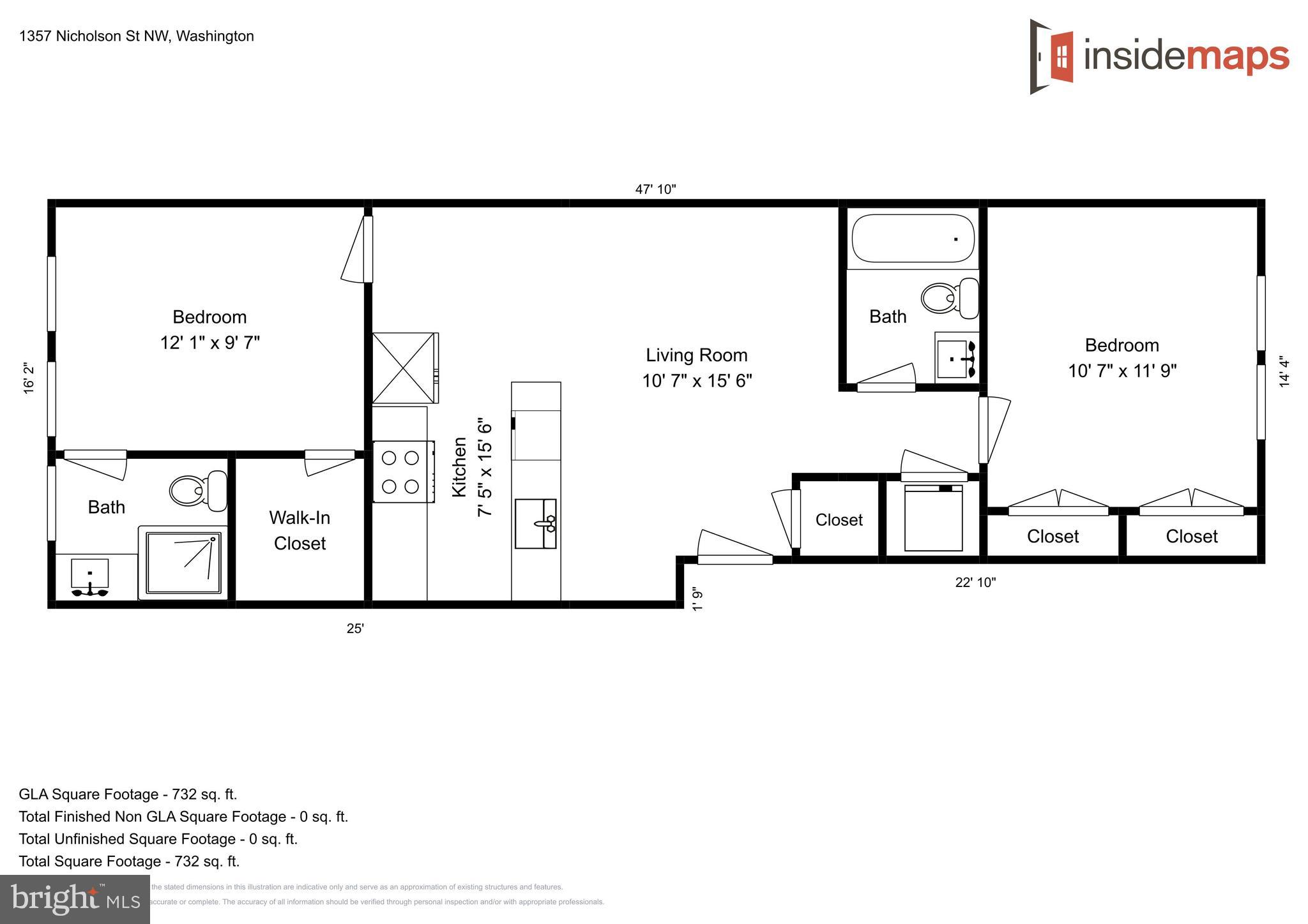 1357 Nicholson Street Northwest, Unit 6 Washington, DC 20011 - Photo 31 of 31 Floor Plan