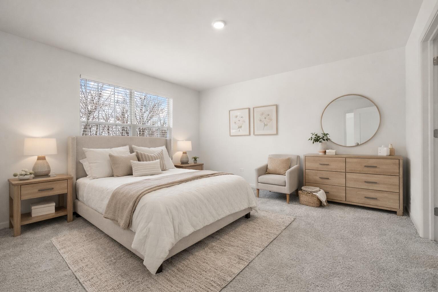 1811 East 111th Place Crown Point, IN 46307 - Photo 3 of 35 a bedroom with bed and window