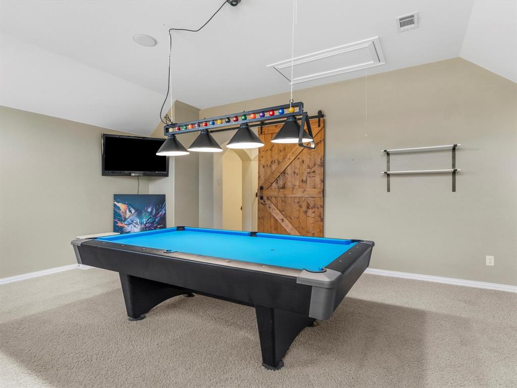 437 Hackworth Street Roanoke, TX 76262 - Photo 29 of 35 a room with pool table and window