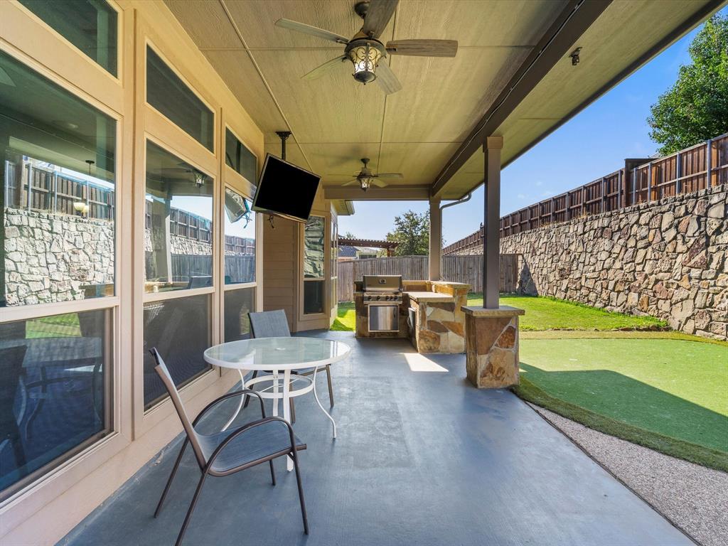 437 Hackworth Street Roanoke, TX 76262 - Photo 31 of 35 a outdoor space with a couch