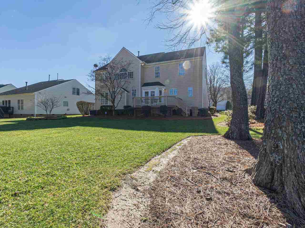 426 Seastone Street Raleigh, NC 27603 - Photo 29 of 30 a house with garden in front of it