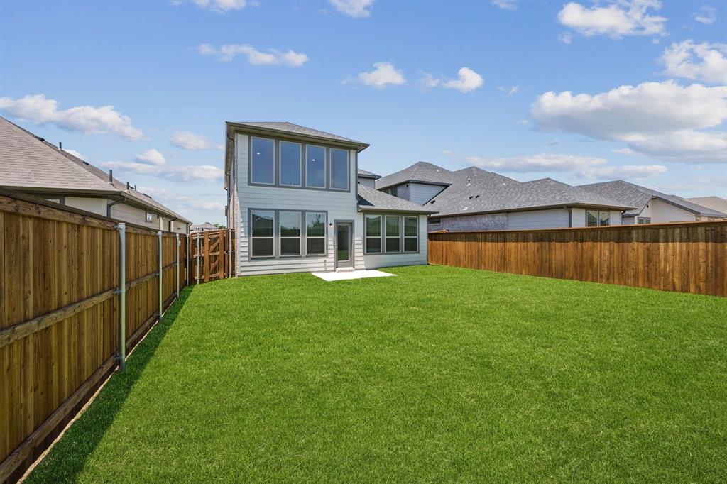 1216 Bellflower Road Lavon, TX 75166 - Photo 26 of 27 Patio in the Mesquite home plan by Trophy Signature Homes – REPRESENTATIVE PHOTO
