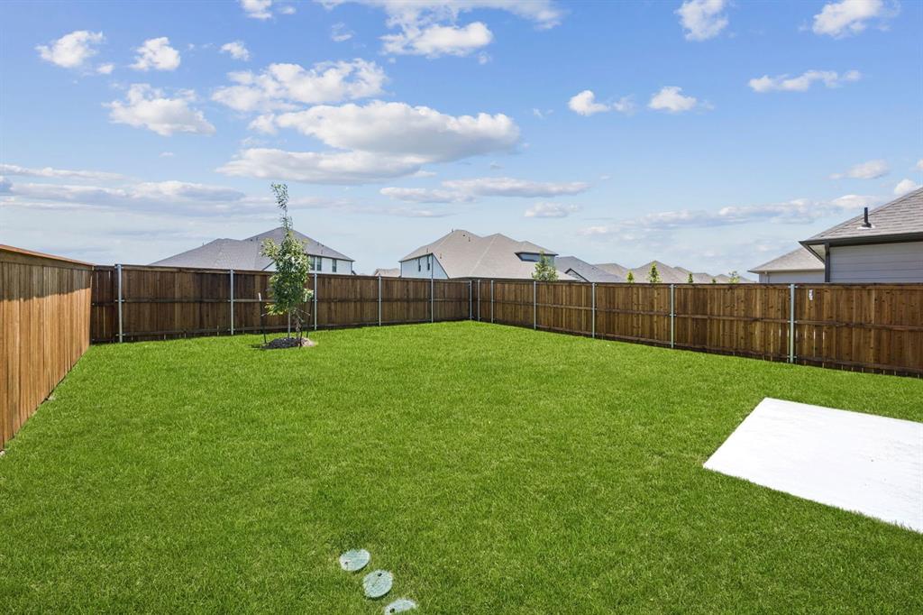 1216 Bellflower Road Lavon, TX 75166 - Photo 27 of 27 Patio in the Mesquite home plan by Trophy Signature Homes – REPRESENTATIVE PHOTO