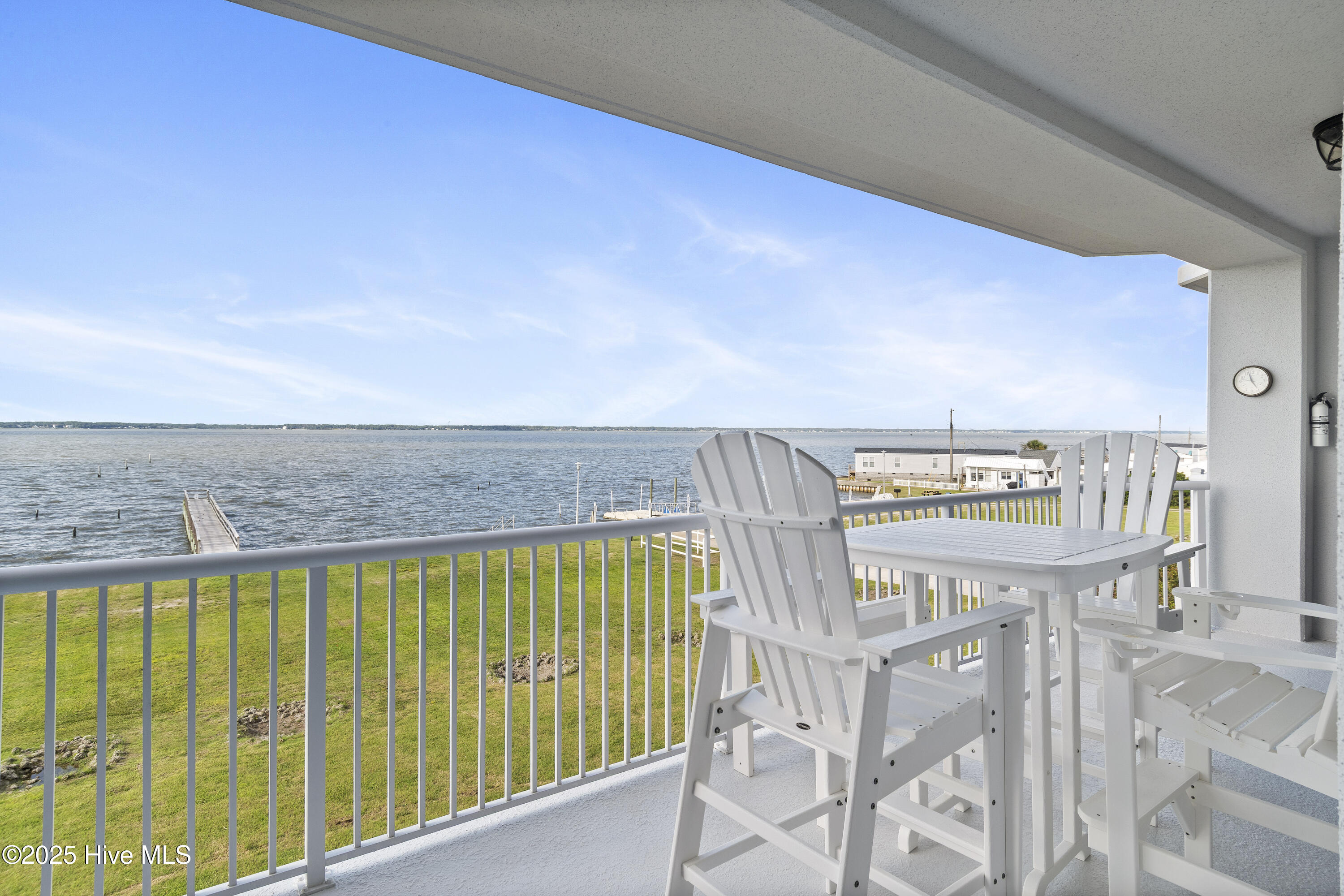 1550 Salter Path Road, Unit 103 Indian Beach, NC 28512 - Photo 54 of 105 Balcony with Sound Views