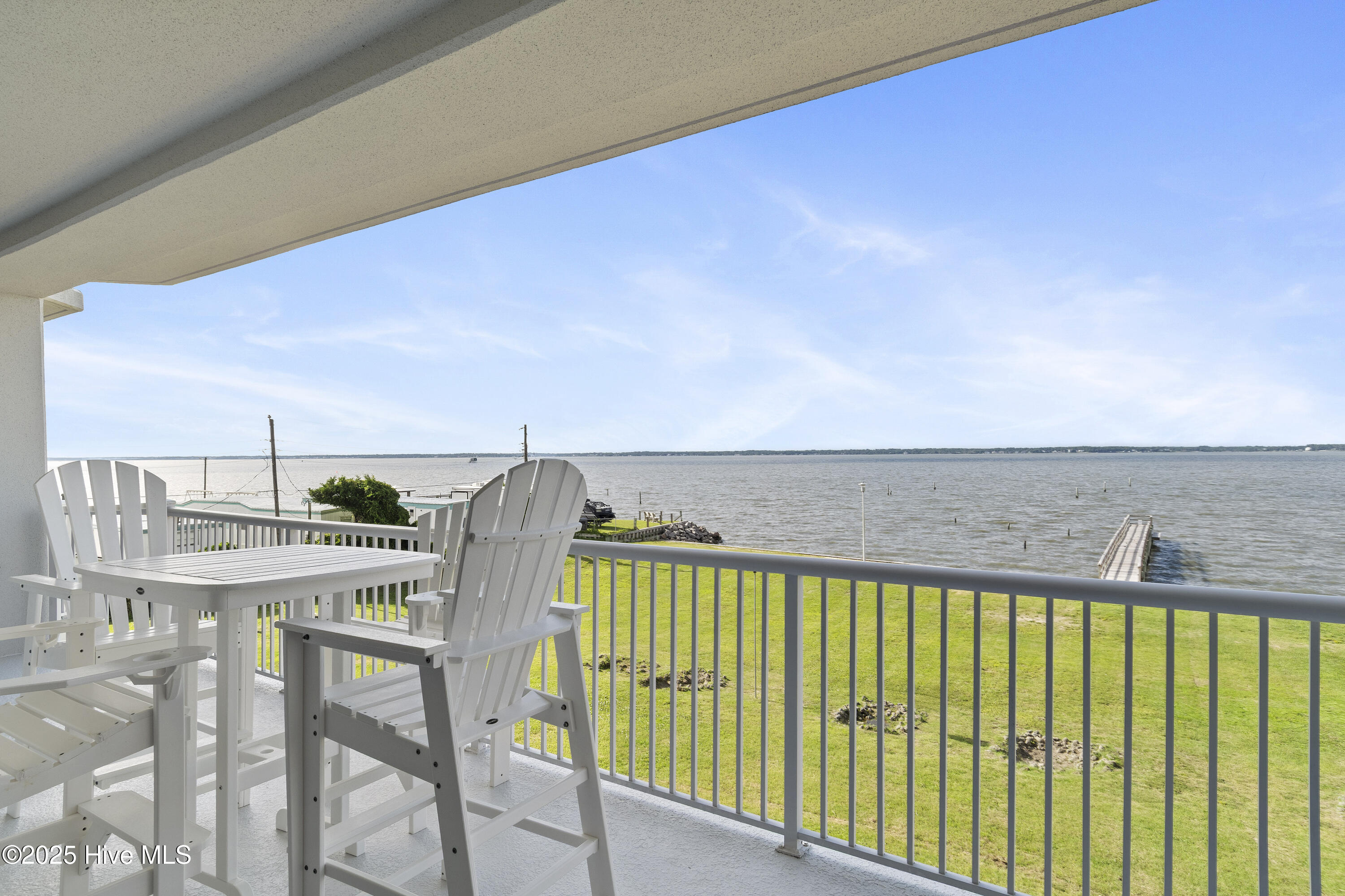1550 Salter Path Road, Unit 103 Indian Beach, NC 28512 - Photo 57 of 105 Balcony with Sound Views
